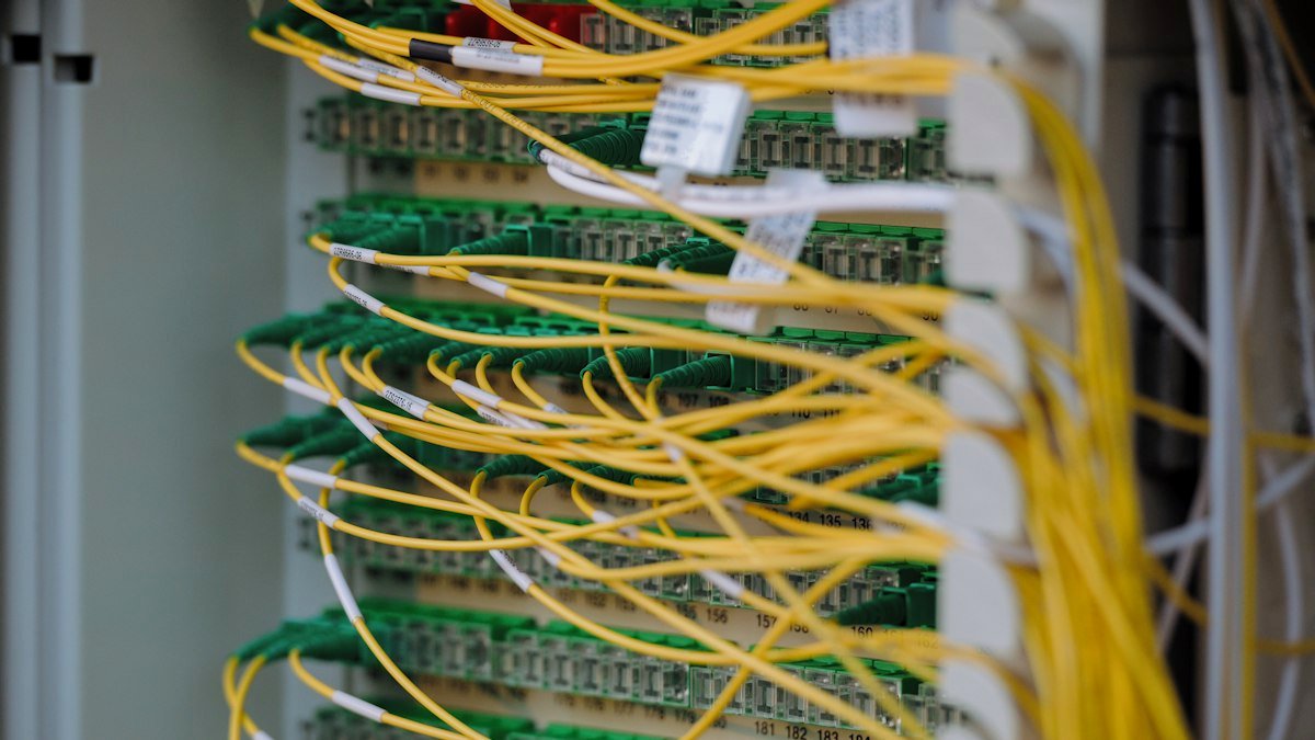 Photo by Albert Stoynov on Unsplash. Source: https://unsplash.com/photos/yellow-and-green-cables-are-neatly-connected-fffb7fa882d9 (Unsplash License).